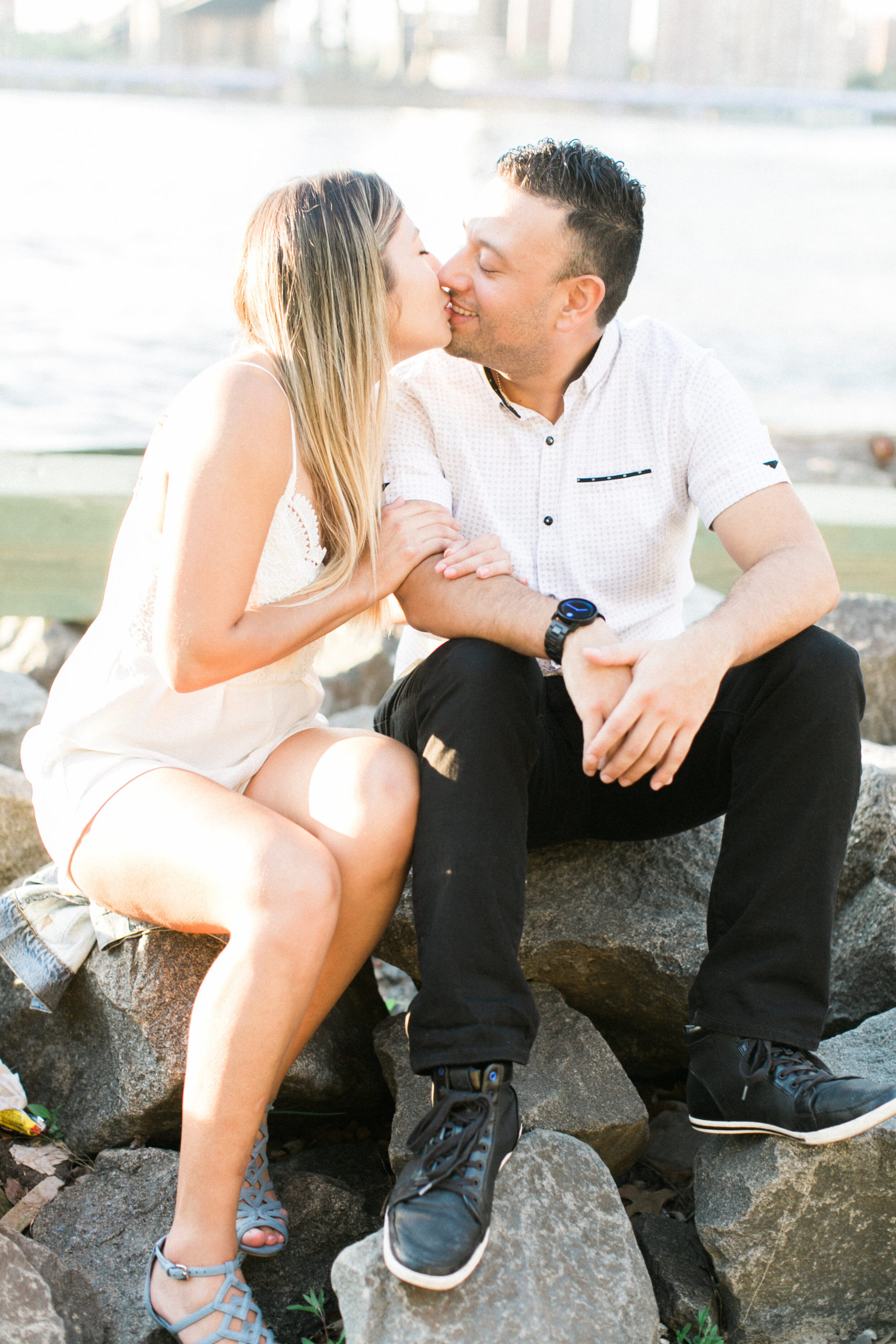 Dreamy Brooklyn Bridge Engagement 